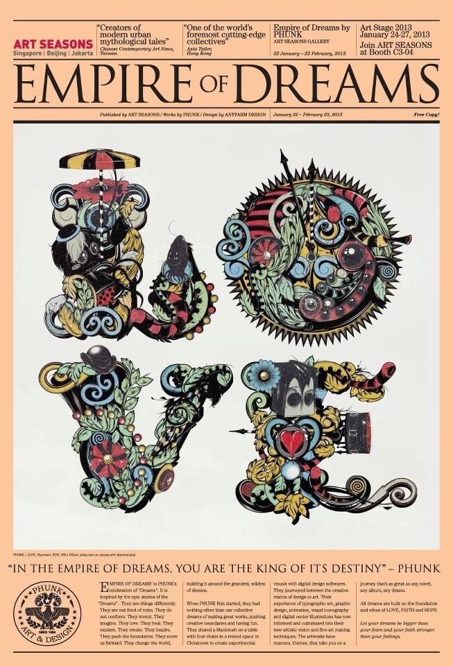 Empire of Dreams II, Art Seasons, Singapore